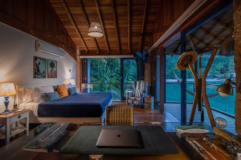 Pty002 - Villa y loft junto al mar en Paraty