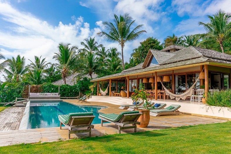 Villa com piscina e vista mar em Trancoso - Trc014