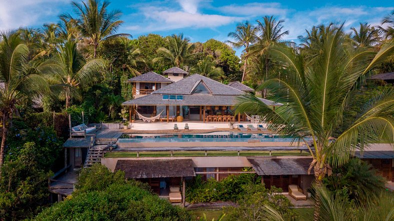 Villa com piscina e vista mar em Trancoso - Trc014