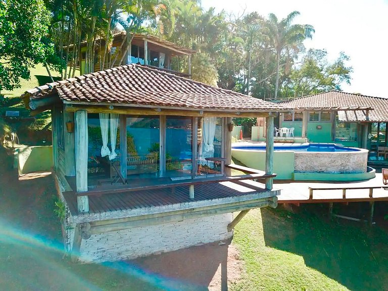 Villa en la cima de la colina en Angra dos Reis - Ang016