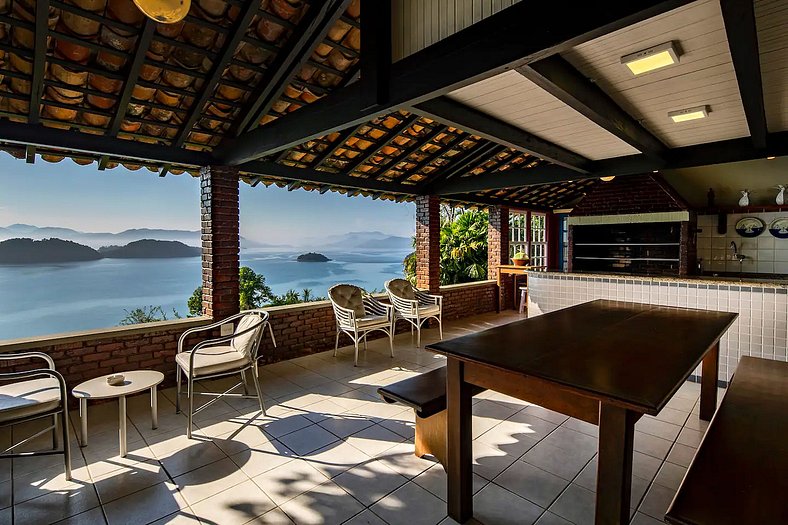 Villa on the top of the hill in Angra dos Reis - Ang015