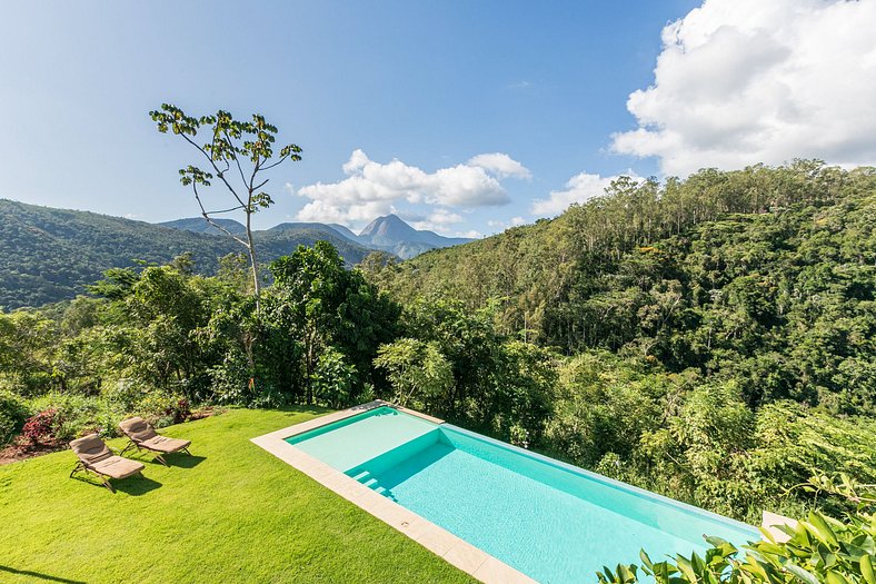 Villa parmi les montagnes d'Itaipava - Ita001