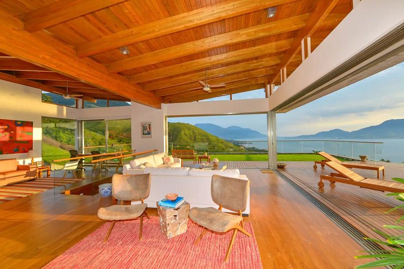 Villa with spectacular views in Ilhabela - Ilb001