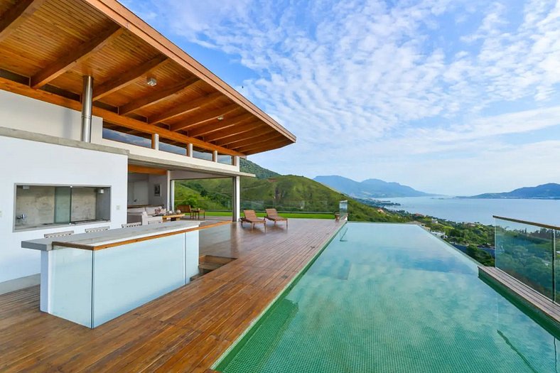 Villa with spectacular views in Ilhabela - Ilb001