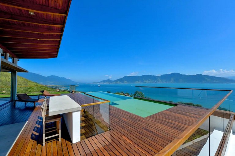 Villa with spectacular views in Ilhabela - Ilb001