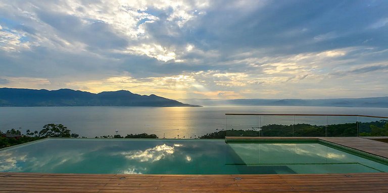 Villa with spectacular views in Ilhabela - Ilb001